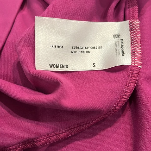 PATAGONIA Morning Glory Halter Dress FUSCHIA - Picture 4 of 7